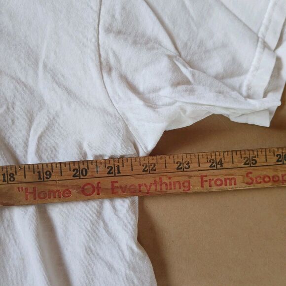 Harry Blackstone The Magician 1980 TV Show W/ Devils T-shirt XL White Cropped - Picture 6 of 7